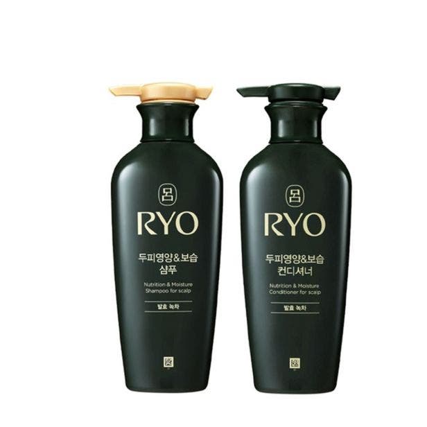 Ryo Kit Fermented Nutrition & Moisture Scalp (Shampoo 400ml + Condicionador  400ml)
