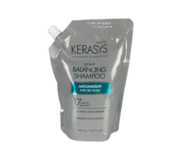 Kerasys Scalp Balancing Shampoo Refil 500ml Couro Cabeludo Oleoso e Pontas Sensibilizadas
