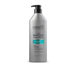 Kerasys Scalp Balancing Shampoo 600ml (Para Couro Cabeludo Oleoso e Pontas Sensibilizadas)