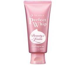 SENKA - Perfect Whip Collagen In - Espuma de Limpeza Facial 120g