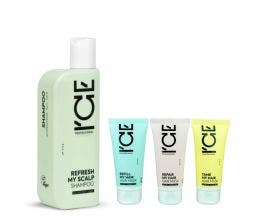 Ice Professional - Refresh My Scalp Shampoo 250ml + Cronograma 3x50ml