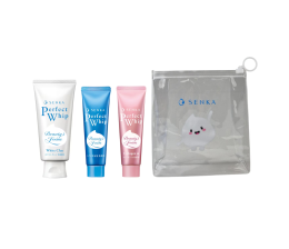 SENKA - Kit White Clay + Mini Dupla 50g + Nécessaire Zip Lock Exclusiva