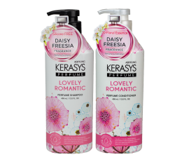 Kerasys Perfume Lovely Romantic Shampoo 400ml + Condicionador 400ml