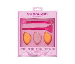 Real Techniques -  Starlite Nights Brush + Sponge Set  (Edição Limitada)