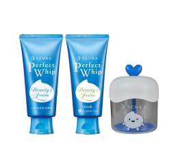 SENKA - Perfect Whip Dupla (Tradicional A 120g + Fresh 100g) + Brinde Criador de Espuma
