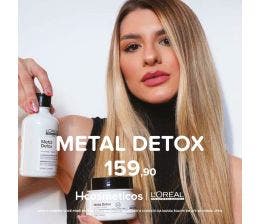 Serviço - Ritual Metal Detox (Desmetalização, Hidratação, Nutrição e Reparação)